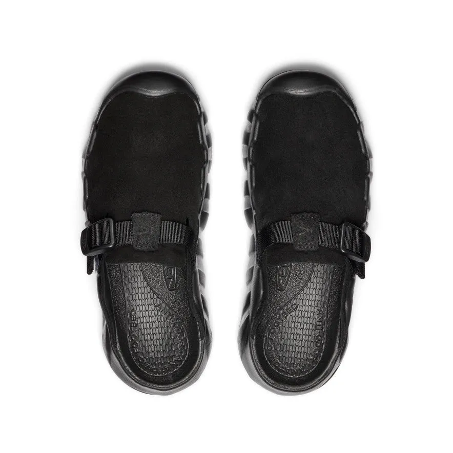 Women's Hyperport Leather Clog  |  Black/Black