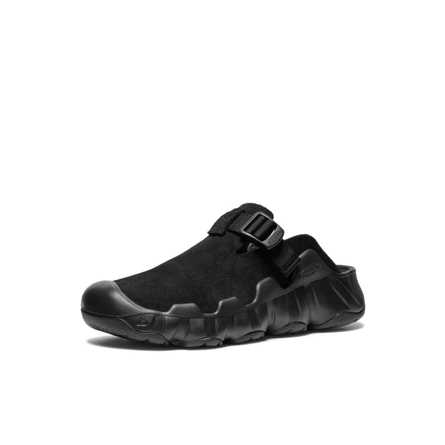 Women's Hyperport Leather Clog  |  Black/Black