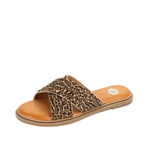 Women's Linta Crossband Slide In Leopard