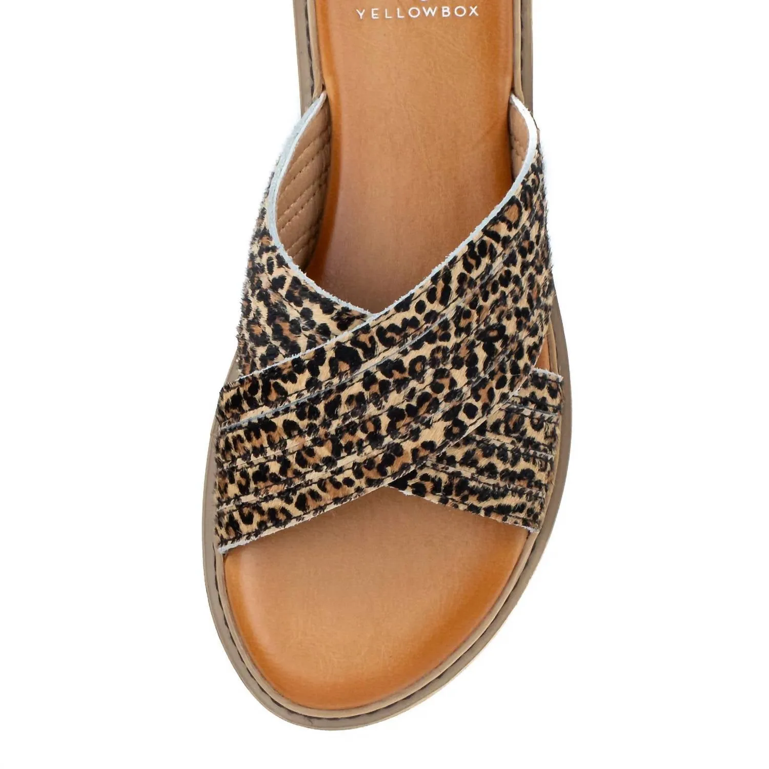Women's Linta Crossband Slide In Leopard
