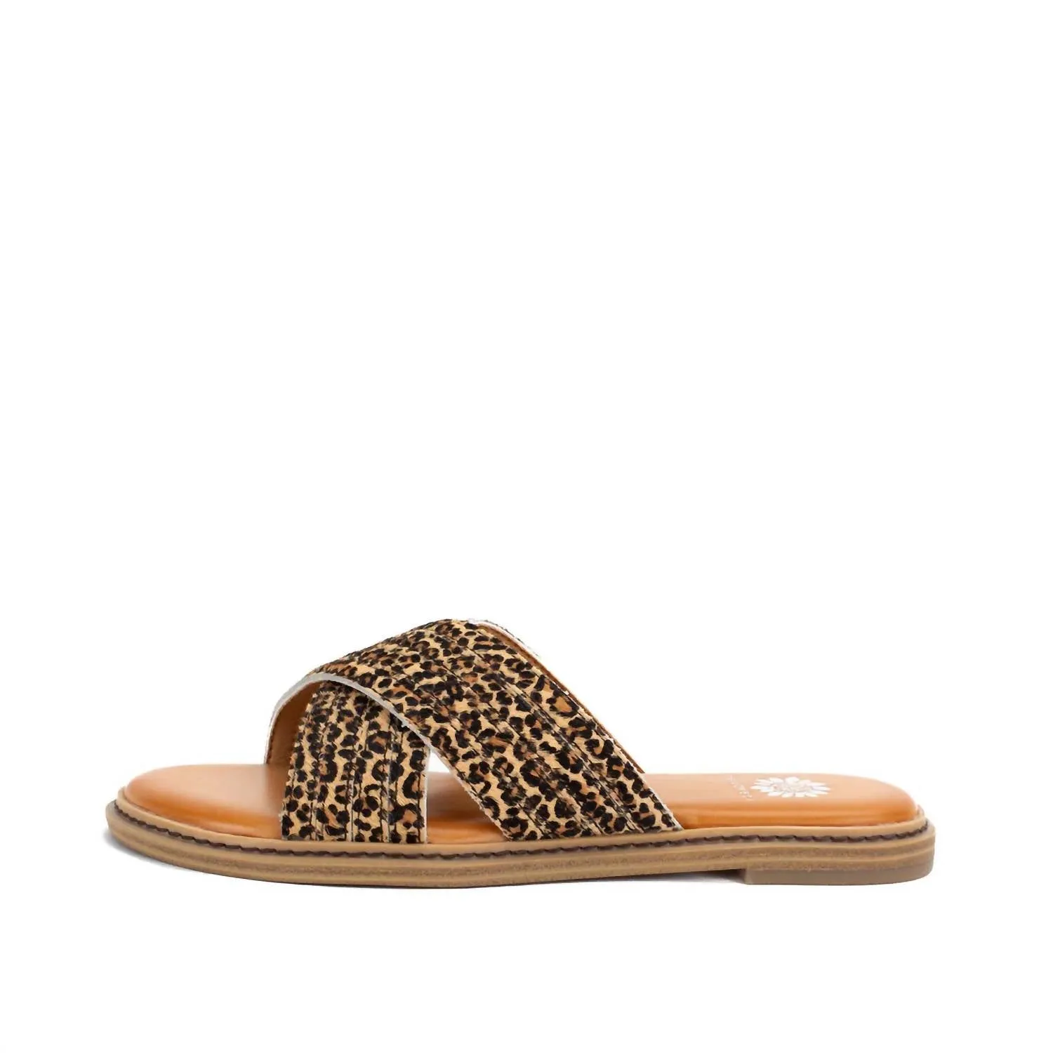 Women's Linta Crossband Slide In Leopard