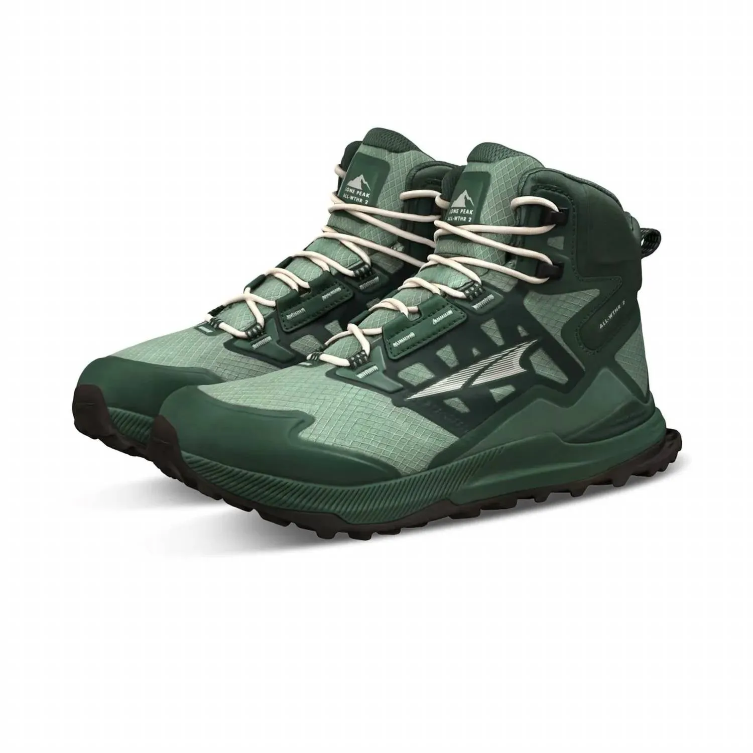 Women's Lone Peak All Weather Mid 2 Shoes In Green