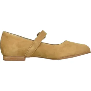Women's Mary Jane Shoes In Ginger Suede