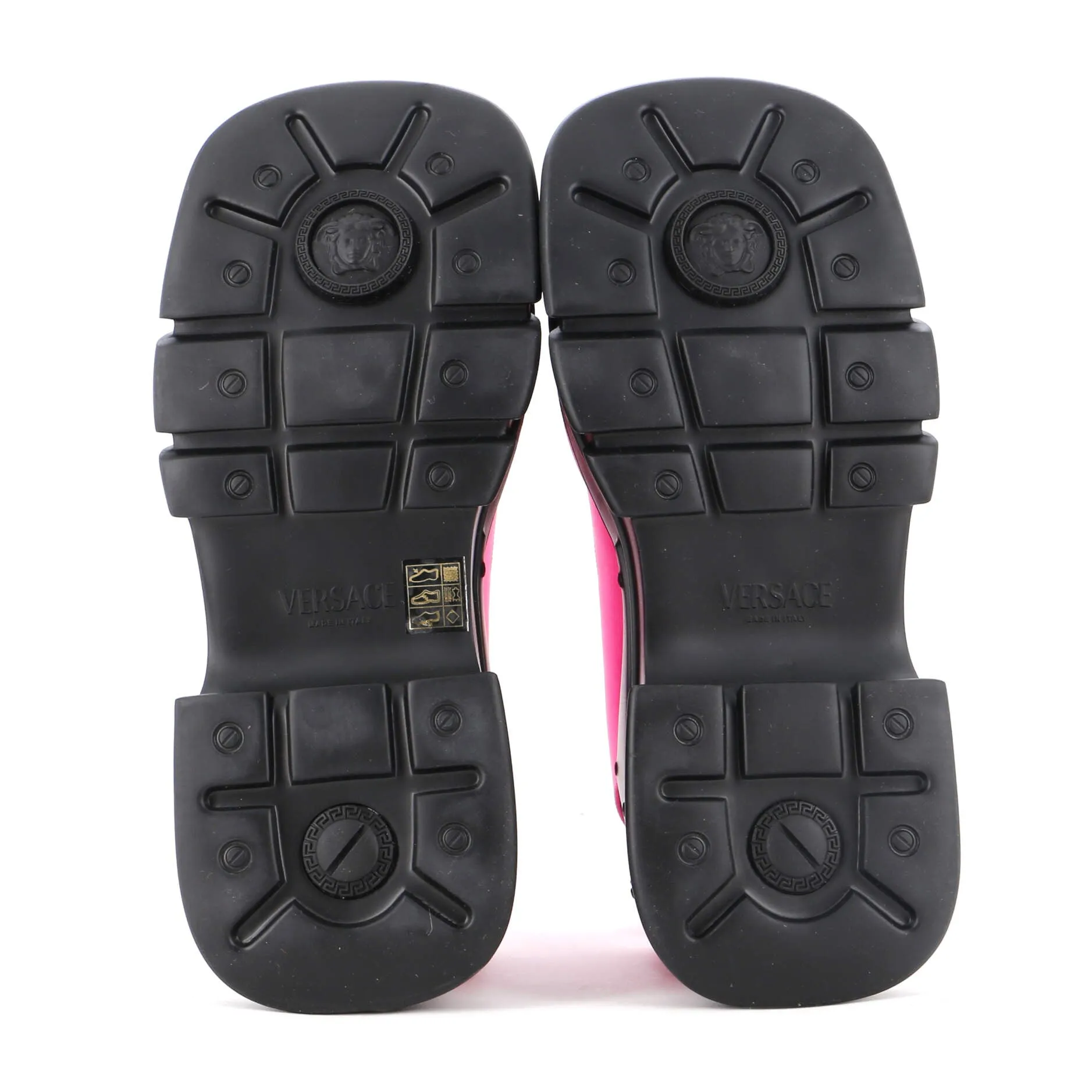Women's Medusa Anthem Platform Sandals Satin