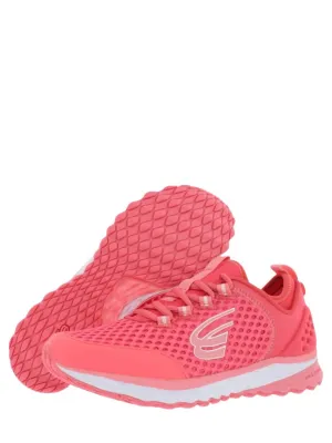Women's Phoenix Running Shoes - Medium Width In Salmon,white