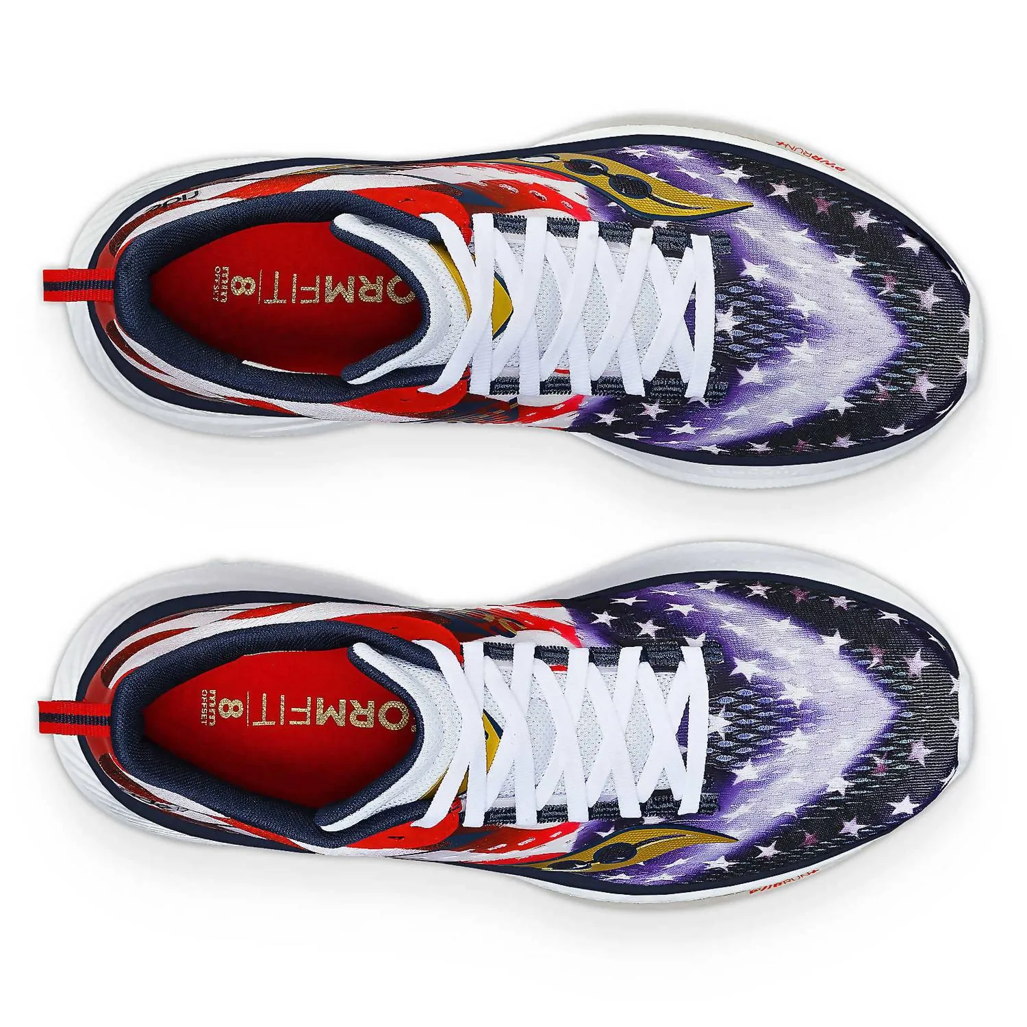 Women's Ride 17 Running Shoes In Stars & Stripes