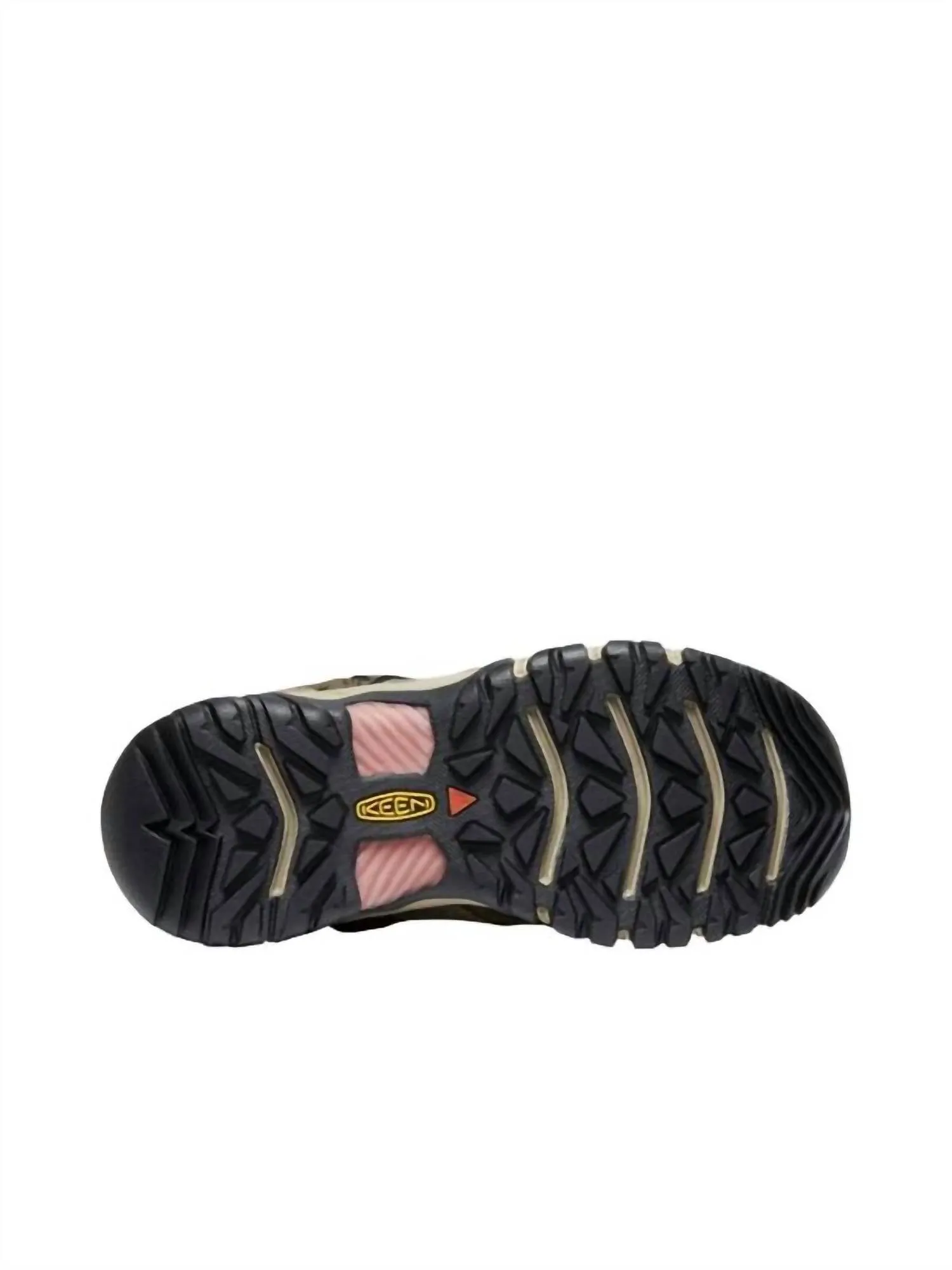 WomenS Ridge Flex Low Waterproof Shoe In Timberwolf/brick Dust