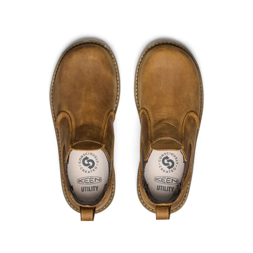 Women's San Jose Chelsea 90 Heel Boot (Soft Toe)  |  Belgian/Gum