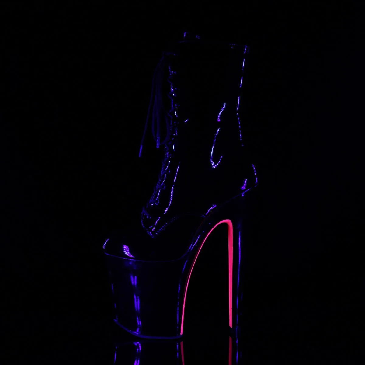 XTREME-1020TT Black Patent/Black-Neon Hot Pink