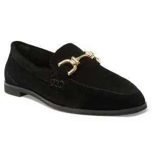 Zanna Loafer in Black Suede